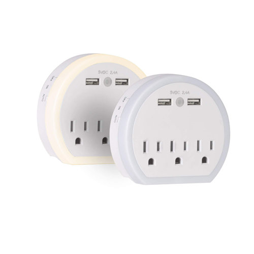 ACEM Wall Outlet Extender Power Strip Wayfair